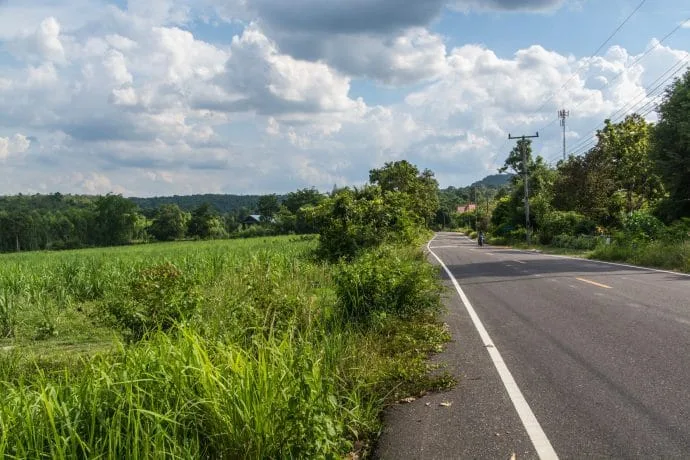 thailand landscape in june