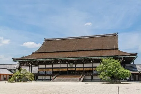 main building imperial palace kyoto