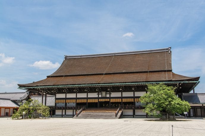 batiment principal palais imperial kyoto