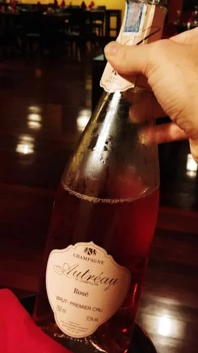 pink champagne davinci restaurant laguna phuket