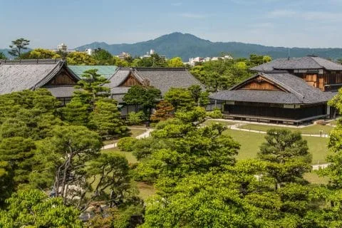 nijo-jo castle kyoto - japan