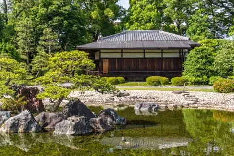 nijo-jo castle kyoto - japan