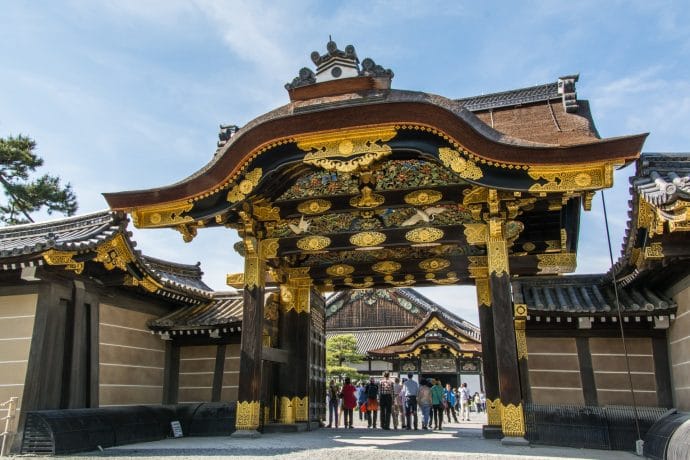 chateau nijo-jo kyoto - japon