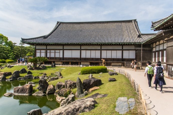 chateau nijo-jo kyoto - japon