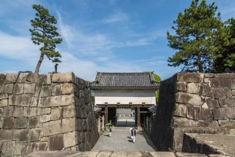 nijo-jo castle kyoto - japan