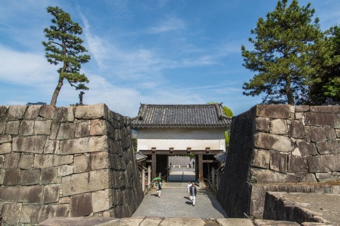 chateau nijo-jo kyoto - japon