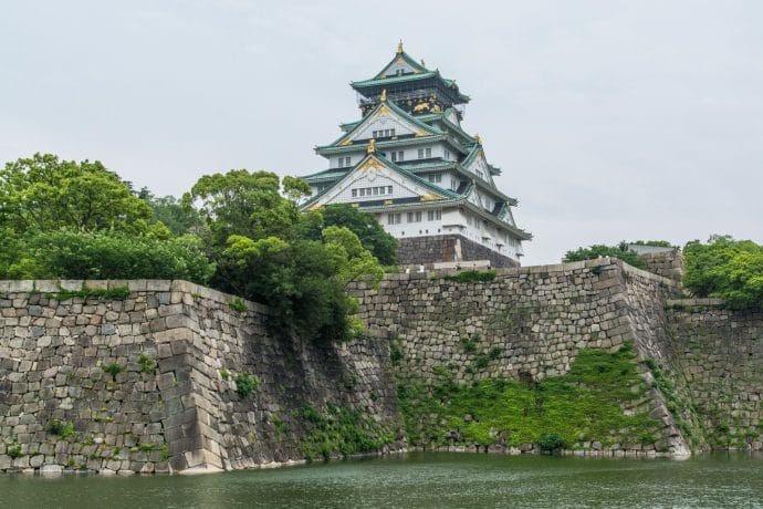osaka castle japan