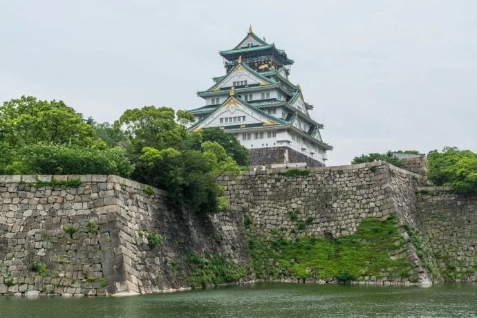 osaka castle japan