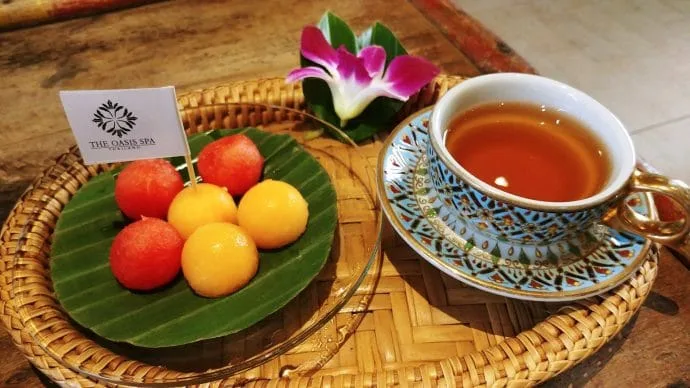 oasis spa phuket snack