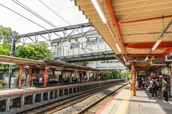 train station fushimi inari japan