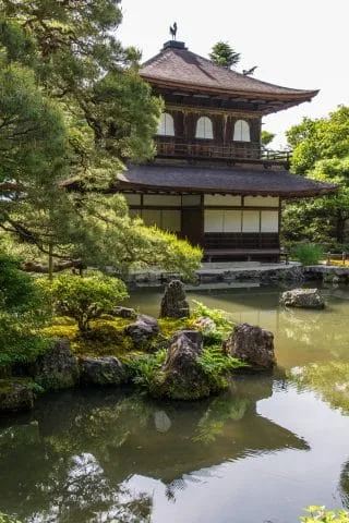 ginkaku-ji silver pavilion - kyoto