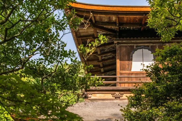 ginkaku-ji silver pavilion - kyoto