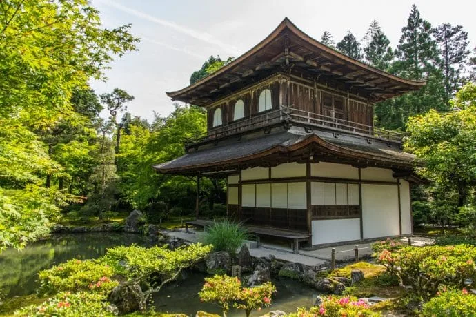 ginkaku-ji silver pavilion - kyoto