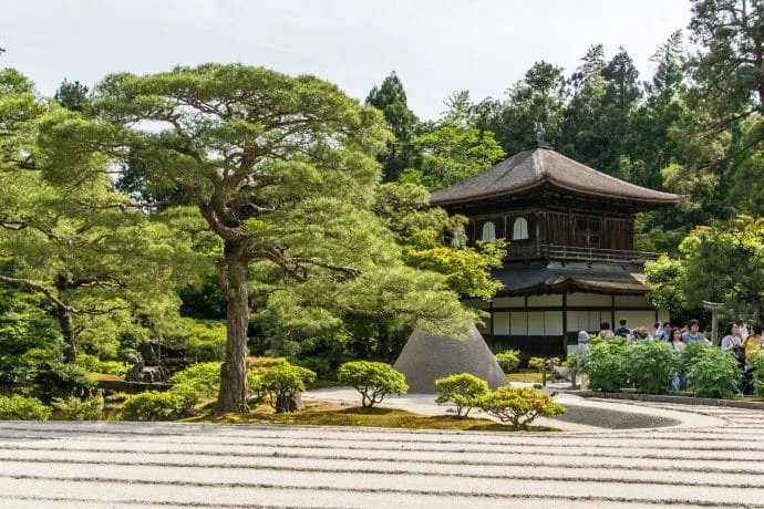 ginkaku-ji silver pavilion - kyoto