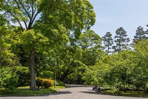 kyoto imperial palace garden
