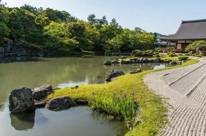 sogenchi tenryu-ji garden kyoto - japan