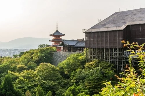 kiyomizu dera higashiyama district - kyoto