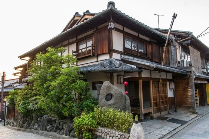 traditional house higashiyama district kyoto