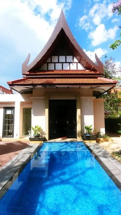swimming pool private villa banyan tree phuket - thailand