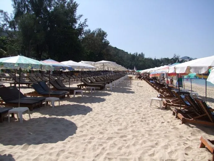 beach surin before