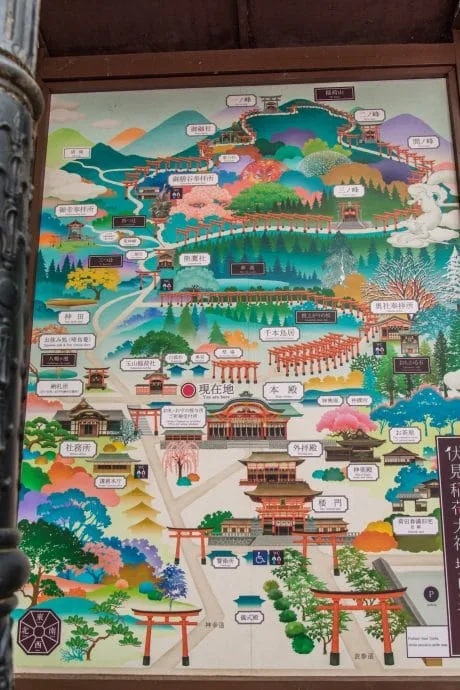 Fushimi Inari Shrine Plan