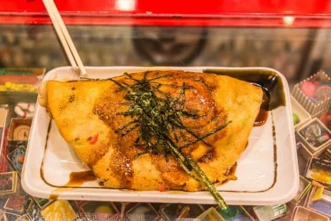 unique dish restaurant issen yoshoku kyoto