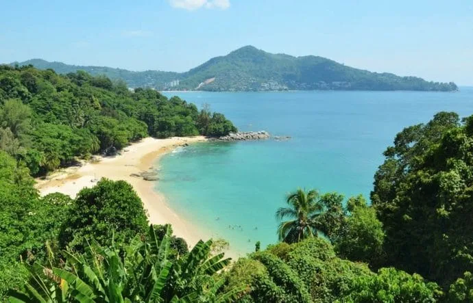 laem sing phuket beach viewpoint