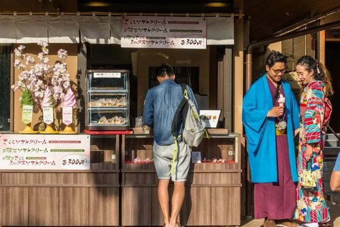 restaurants arashiyama - kyoto