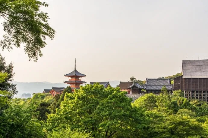 kiyomizu dera temple - kyoto