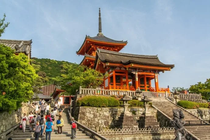 kiyomizu dera temple - kyoto