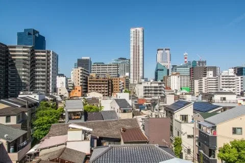 osaka rooftop view