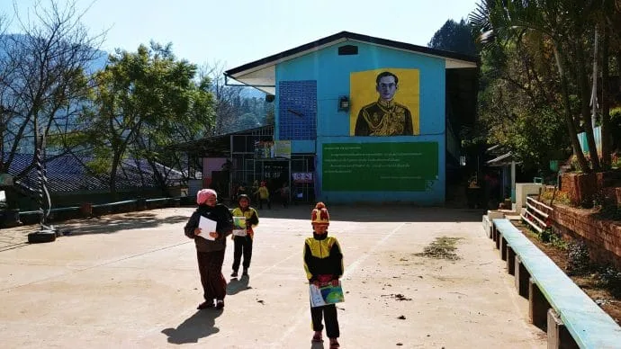 village school lahu khop dong doi ang khang