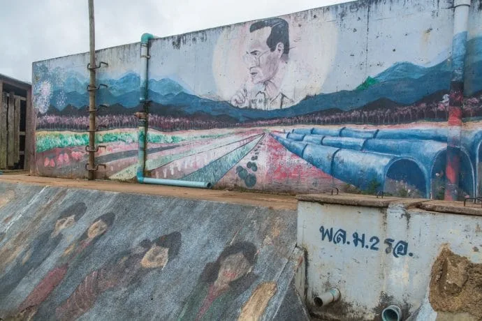 painting king thailand - doi ang khang