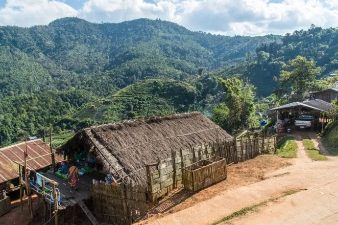 khop dong village - doi ang khang - thailand