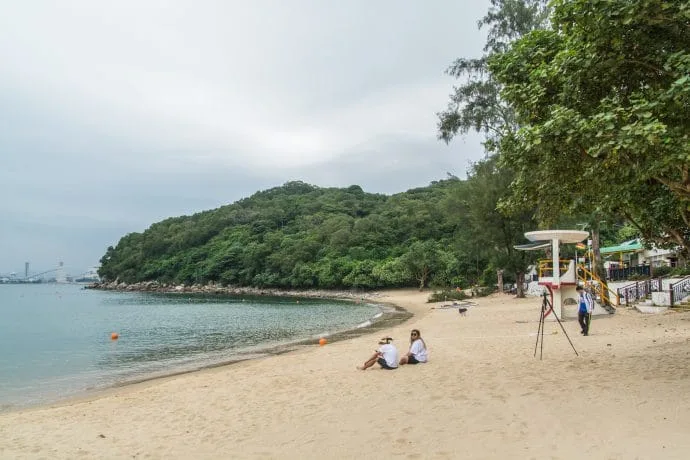 lo so shing beach - lamma island - hong kong