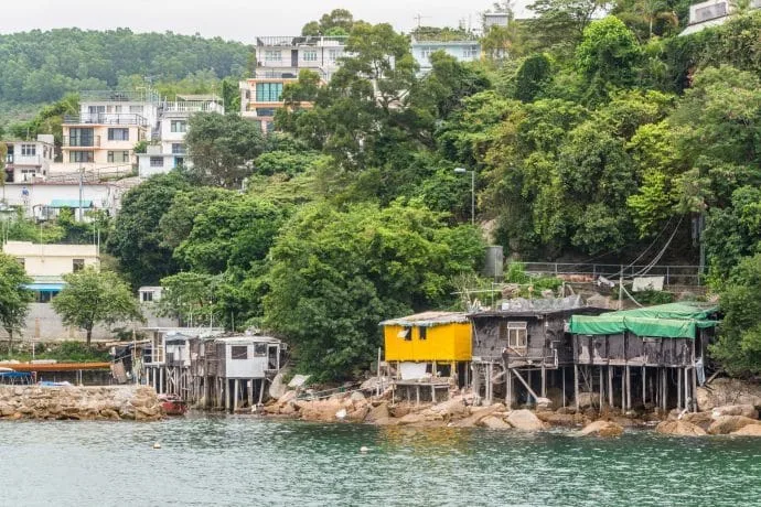 stilt houses lamma island - hong kong