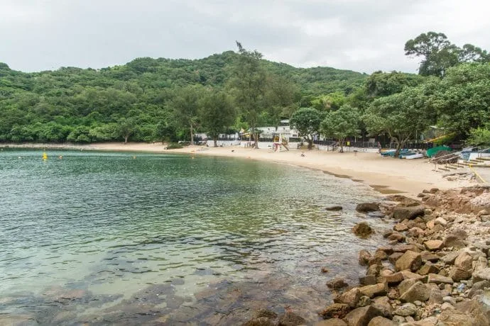 lo so shing beach - lamma island - hong kong