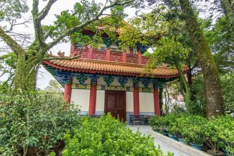 po lin monestary - lantau island hong kong