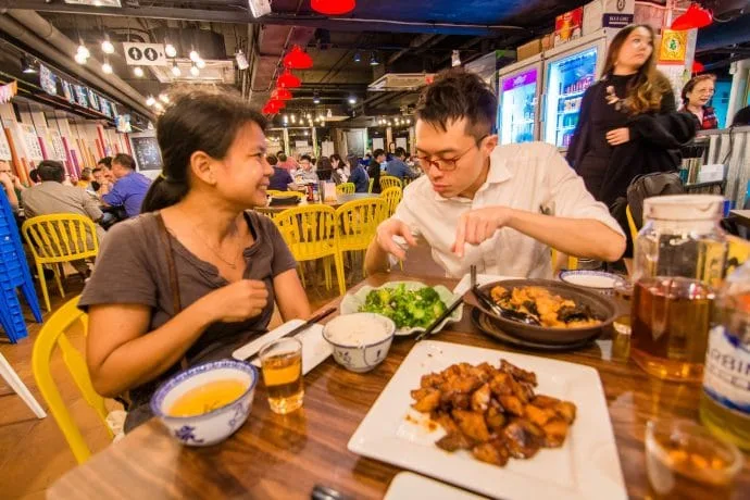 restaurant mui kee cookfood stall - hong kong