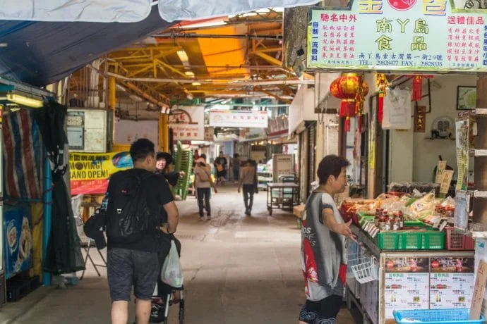 street village sok kwu wan - lamma island - hong kong