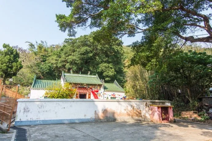 tai o village temple - lantau island hong kong