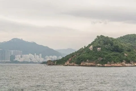 ferry trip - hong kong - lamma island