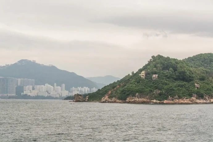 ferry trip - hong kong - lamma island