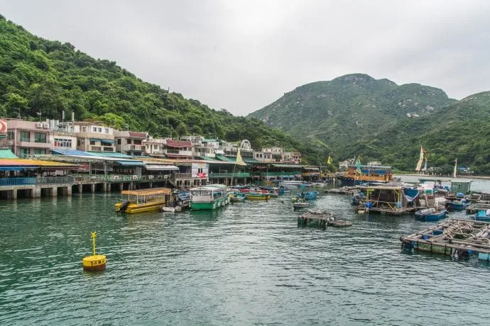 route sok kwu wan - aberdeen - hong kong