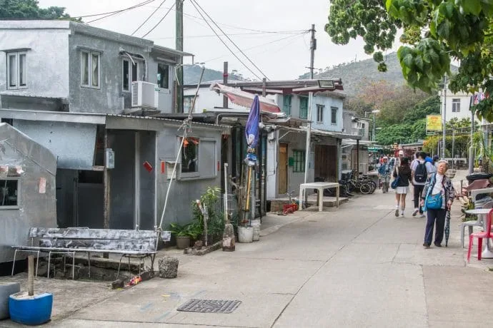 tai o village - lantau island hong kong