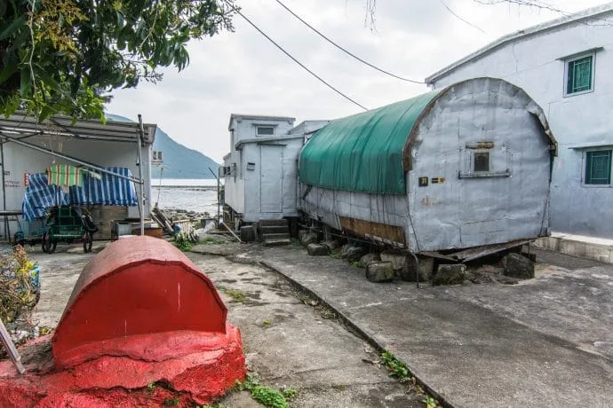 tai o village - lantau island hong kong