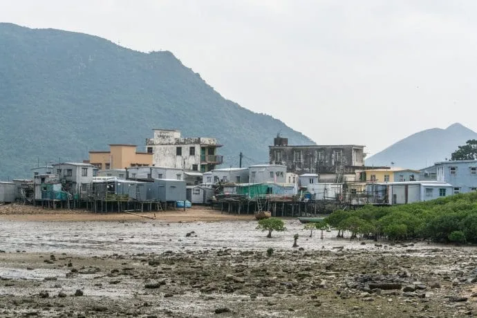 tai o village - lantau island hong kong