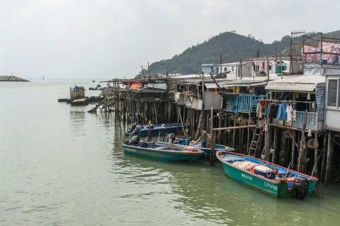 tai o village - lantau island hong kong
