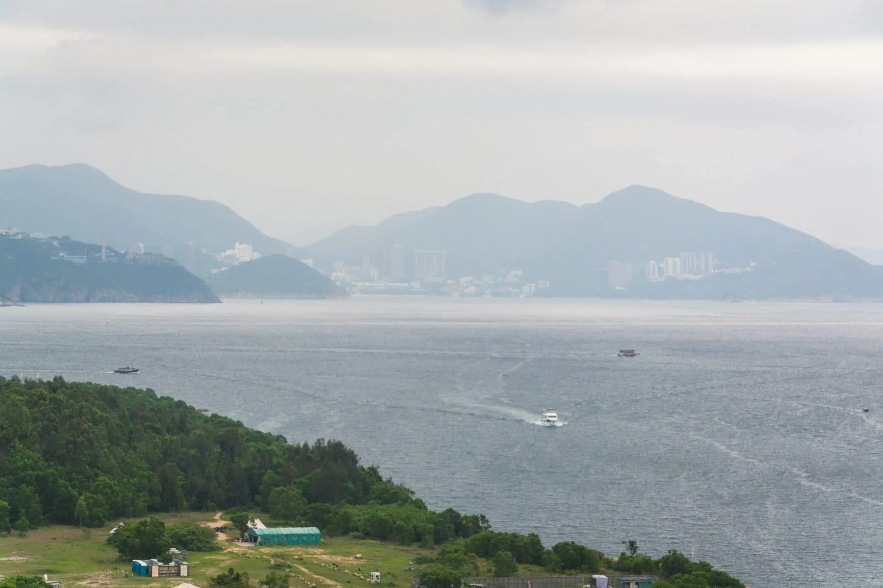 view of repulse bay from lamma island - hong kong