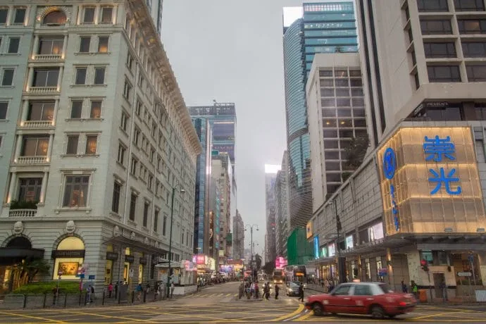 tsim sha tsui avenue - hong kong